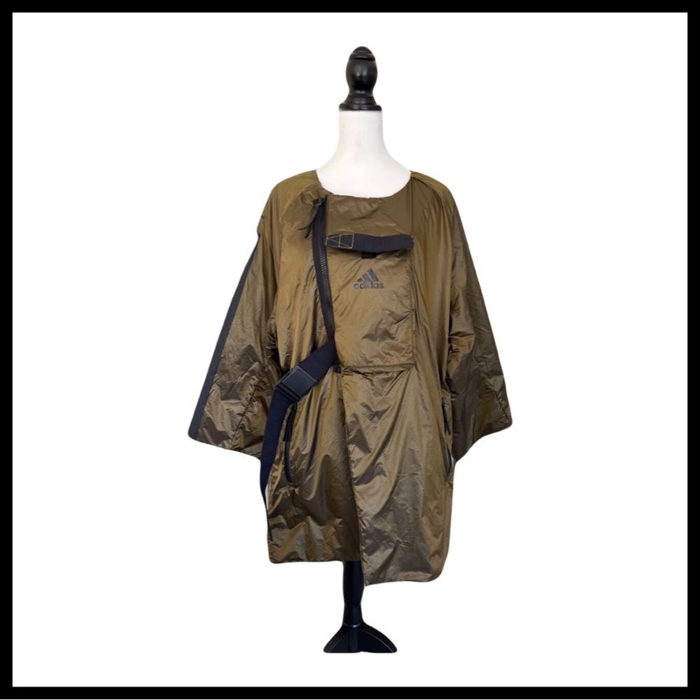 Adidas Prime COLD.RDY Down Parka Winter Puffer Jacket in Gold